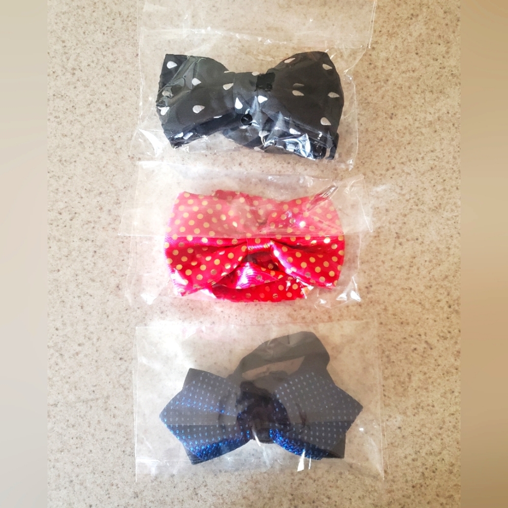 Bow Ties set of 3 Adult